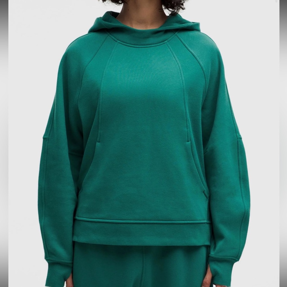 NWOT Lululemon Scuba Oversized side-slit Hoodie XS/S